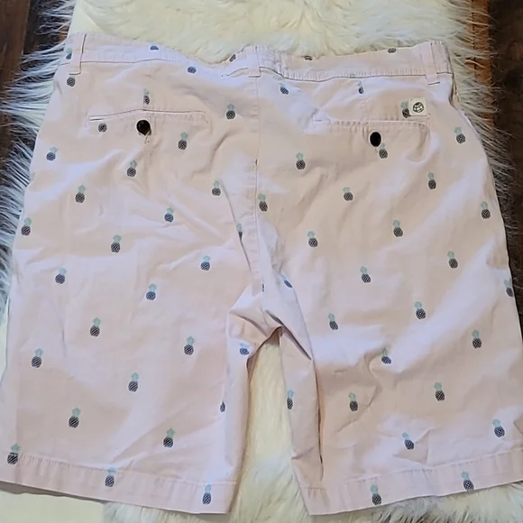Free planet chino shorts, pineapple pink for mens. Size:34 - Picture 9 of 12